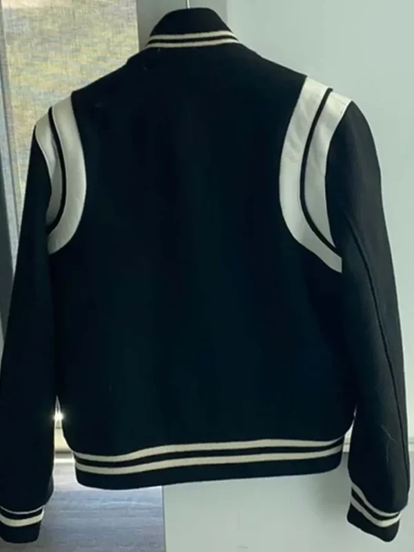 Bel-Air Olly Sholotan Black Varsity Jacket