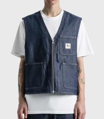 Bel-Air Will Smith S1 Blue Denim Vest