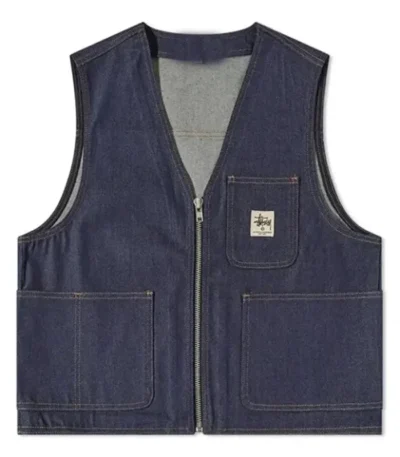 Bel-Air Will Smith S1 Blue Denim Vest