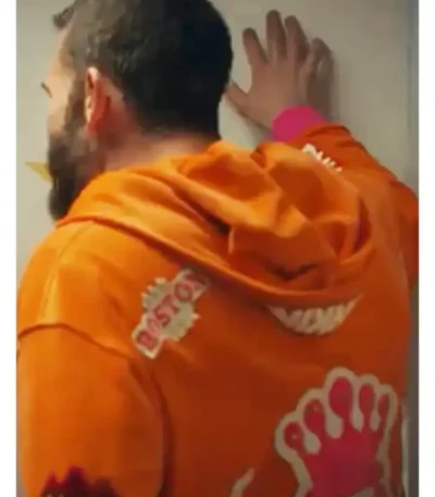 Ben Affleck Super Bowl Orange Tracksuit