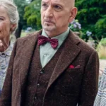 Ben Kingsley The Thursday Murder Club Brown Suit