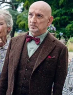 Ben Kingsley The Thursday Murder Club Brown Suit