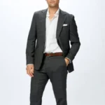 Benjamin Hollingsworth Romance In Style Grey Suit