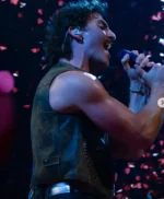 Benson Boone Brown Leather Vest