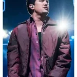 Berlin Concert Logan Henderson Maroon Jacket