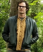 Bill Hader IT Chapter Two Richie Bomber Leather Jacket