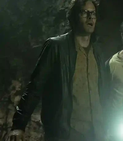 Bill Hader IT Chapter Two Richie Bomber Leather Jacket