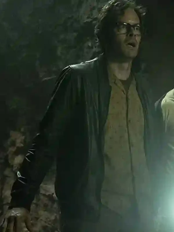 Bill Hader IT Chapter Two Richie Bomber Leather Jacket