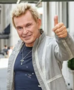 Billy Idol It’s A Nice Day To Tour Again Grey Jacket