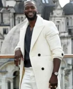 Black Adam Aldis Hodge White Trench Coat