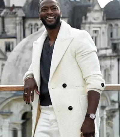 Black Adam Aldis Hodge White Trench Coat