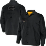 Black Green Bay Packers Jacket