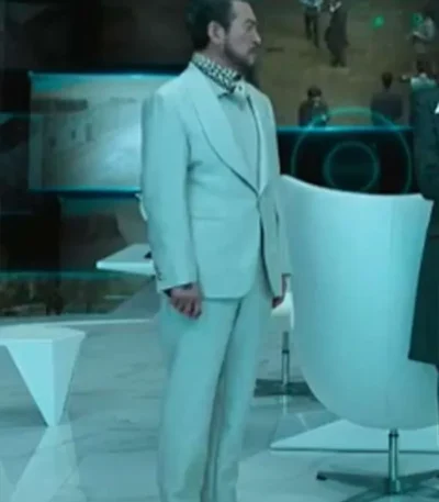 Black Knight 2023 Chairman Ryu White Suit