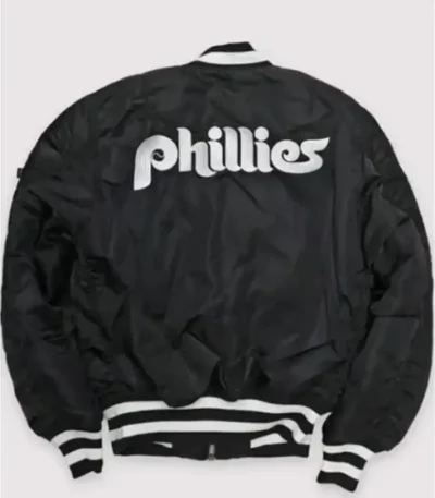 Black Philadelphia Phillies Jacket