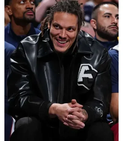 Aaron Gordon 2026 Black Varsity Jacket