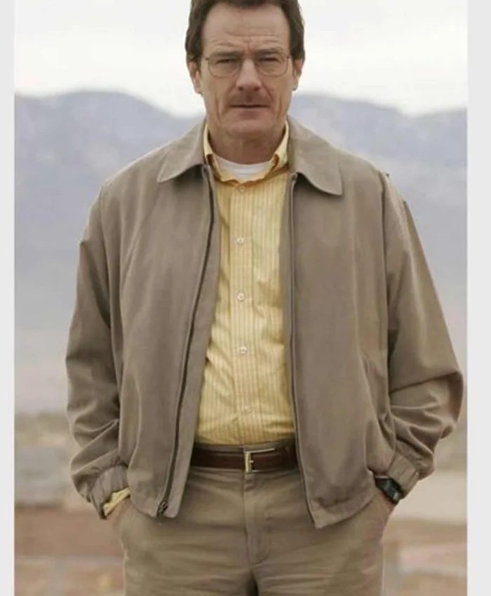 Breaking Bad Walter Cotton Khaki Jacket Breaking Bad Walter Cotton Khaki Jacket