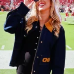 Brittany Mahomes Chiefs Denim Jacket