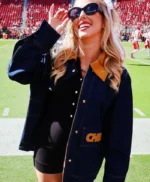 Brittany Mahomes Chiefs Denim Jacket