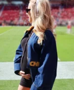Brittany Mahomes Chiefs Denim Jacket