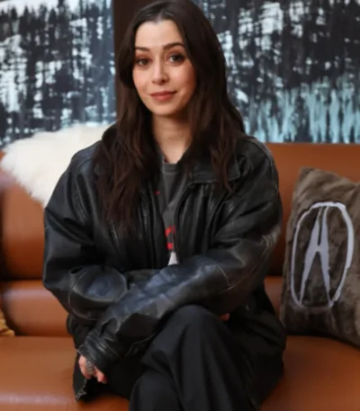 Buddy Event Cristin Milioti Leather Jacket
