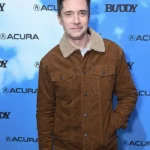 Buddy Premiere Topher Grace Brown Jacket