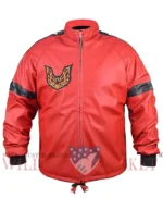 Burt Reynolds Bandit Trans Am Red Leather Jacket