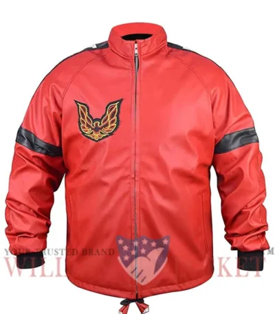 Burt Reynolds Bandit Trans Am Red Leather Jacket