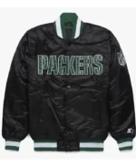 Black Green Bay Packers Jacket