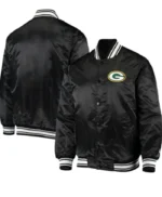 Black Green Bay Packers Jacket
