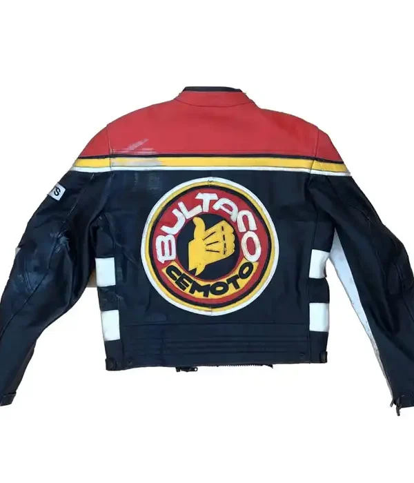 Bultaco Cemoto Genuine Leather Racing Jacket