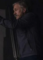 Christoph Waltz Old Guy Grey Cotton Jacket