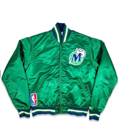 Dallas Mavericks Green Jacket