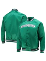 Dallas Mavericks Green Jacket