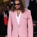 Film Festival Jason Momoa Pink Suit