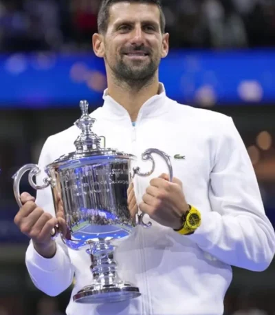 Grand Slam Novak Djokovic 24th White Jacket