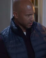 Stephen Bishop Fatal Affair Blue Puffer Vest