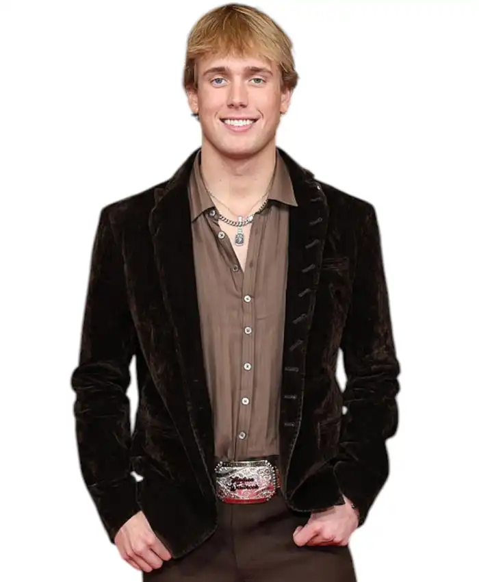 CMA Awards 2025 Hudson Westbrook Velvet Jacket CMA Awards 2025 Hudson Westbrook Velvet Jacket