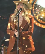 CMA Awards 2025 Miranda Lambert Suede Blazer