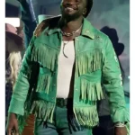 CMA Awards Shaboozey Green Fringe Jacket