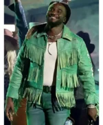 CMA Awards Shaboozey Green Fringe Jacket