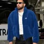 Cade Cunningham Blue Sherpa Jacket