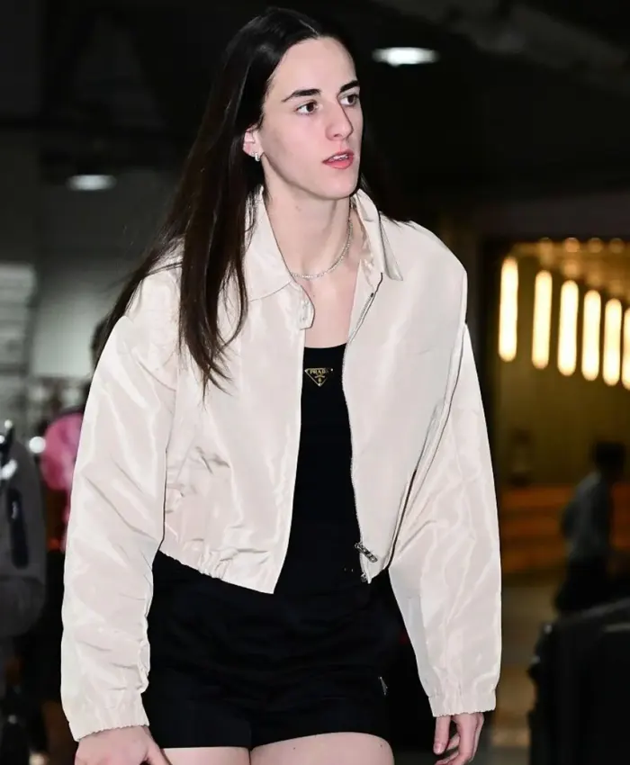 Caitlin Clark Indiana Fever v New York Liberty Jacket Caitlin Clark Indiana Fever v New York Liberty Jacket