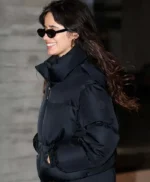 Camila Cabello Black Puffer Jacket