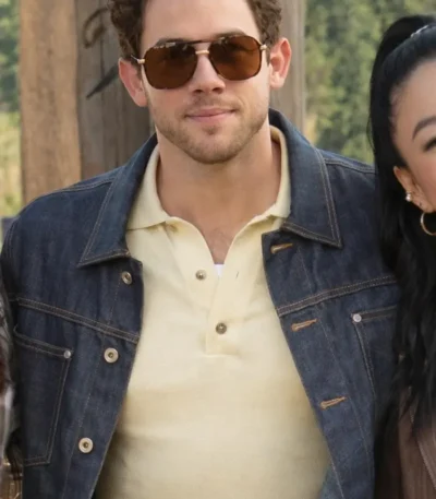Camp Rock 3 Nick Jonas Blue Jacket