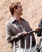 Campidoglio 2026 Robert Pattinson Grey Jacket