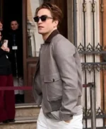 Campidoglio 2026 Robert Pattinson Grey Jacket