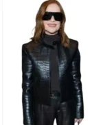 Cannes Film Festival 2026 Isabelle Huppert Leather Jacket