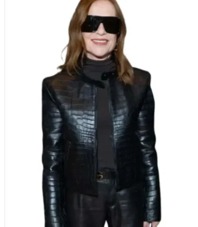 Cannes Film Festival 2026 Isabelle Huppert Leather Jacket