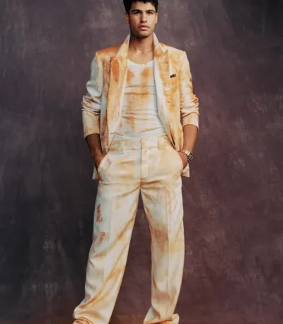 Carlos Alcaraz Vanity Fair Suit