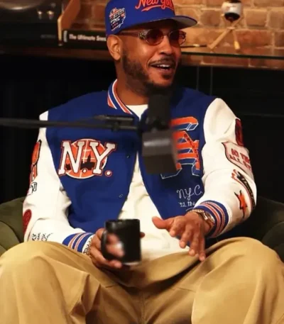 Carmelo Anthony NYC Varsity Jacket